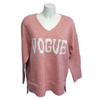 Pull col V Vogue